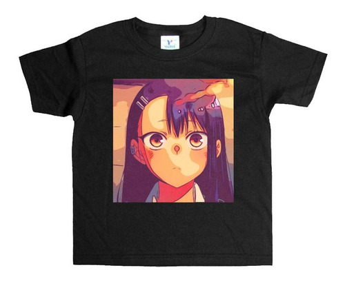 Remera Negra Niños Don't Toy With Me Miss Nagatoro R21