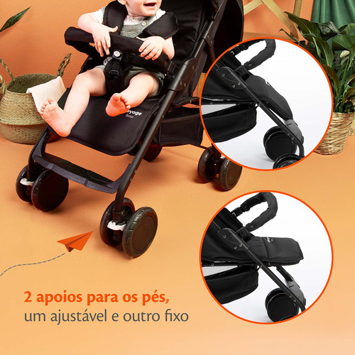 Carrinho De Passeio Bossa 0 A 15kg - Voyage