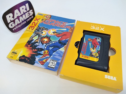 Space Harrier - Sega Mega Drive 32x - Imp - Cib (completo) (Usado)