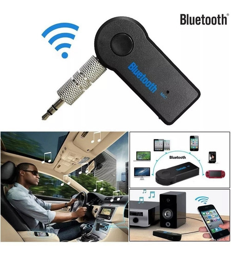 Receptor Auxiliar Bluetooth Aux 3.5 Auto Coche Manos Libres