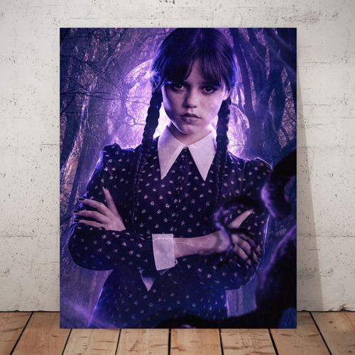 Cuadro Serie Tv Merlina 27x42cm Wednesday - Addams Family