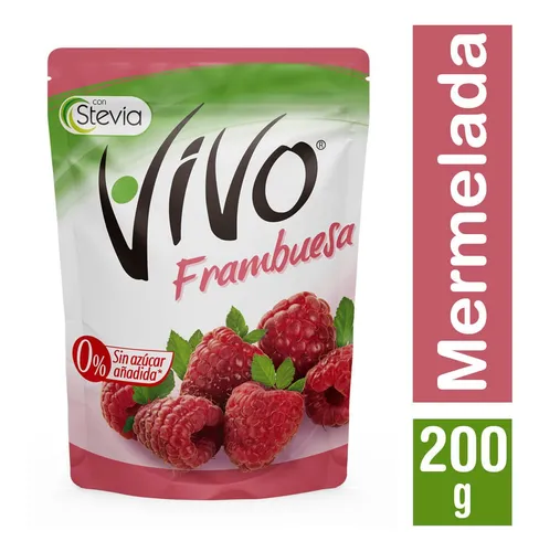 Mermelada Vivo Sabor Frambuesa 200 G