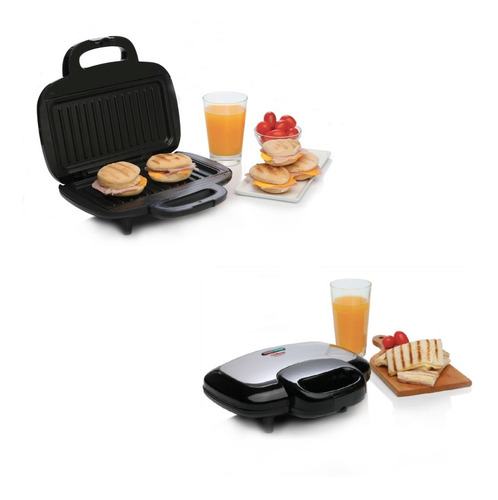 Imagen 3 de 9 de Sandwichera Tostadora Liliana Mastertost 700w As990