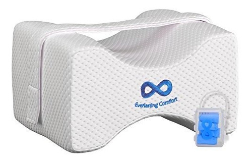 Almohada Para Rodilla De Espuma Viscoelastica 100% Pura Como