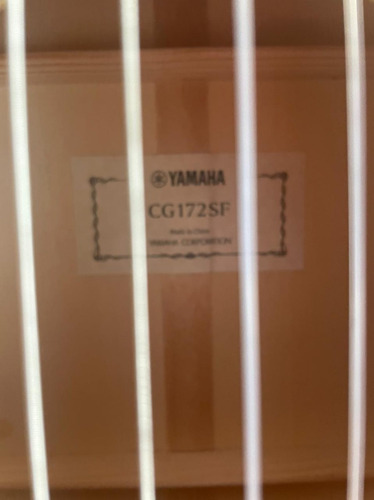 Imagen 4 de 9 de Guitarra Flamenca Yamaha Cg172sf Con Cuerdas De Nylon