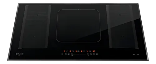 Cooktop de Indução 5 Bocas Dako Select com 2 Zonas Flexíveis e 72...