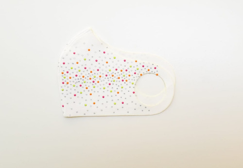 Máscara Strass Neon