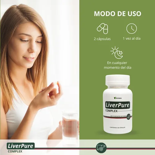 Depurativo Natural Más Efectivo Liverpure Complex Pack X3