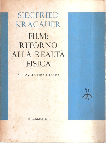 Film Ritorno Alla Realtá Física (en Italiano)