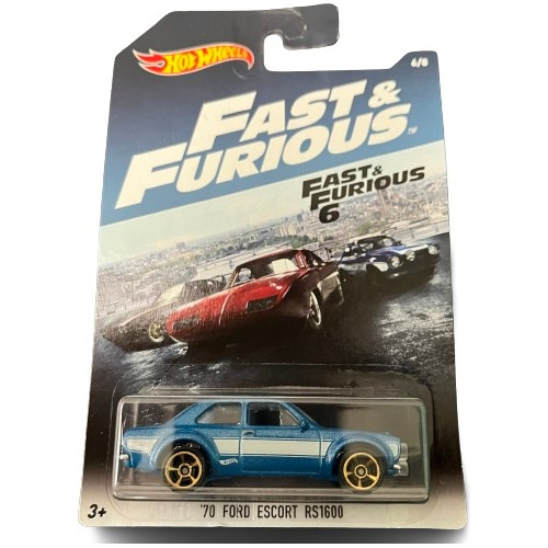 Hot Wheels '70 Ford Escort Rs1600 (2017) Rapido Y Furioso