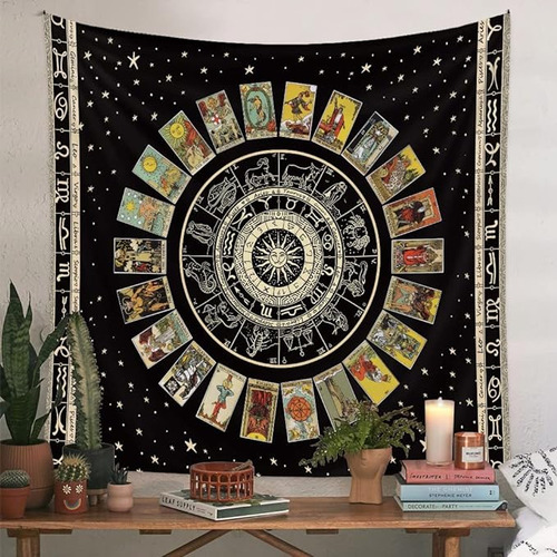 Mantel Tarot Astrologia Tarot Estrella Tarot Carta Tela Serv