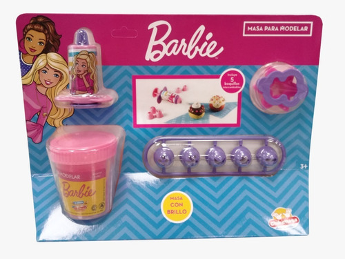 Masa Para Modelar Barbie Chef Con Accesorios Chikimasa(7923)