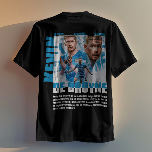 Playera Hombre Camisa Kevin De Bruyne FĂștbol Manchester City