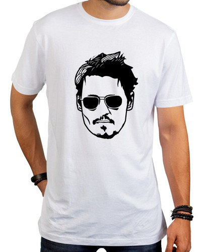 Remera Johnny Depp Cine Hombre Mujer Niños