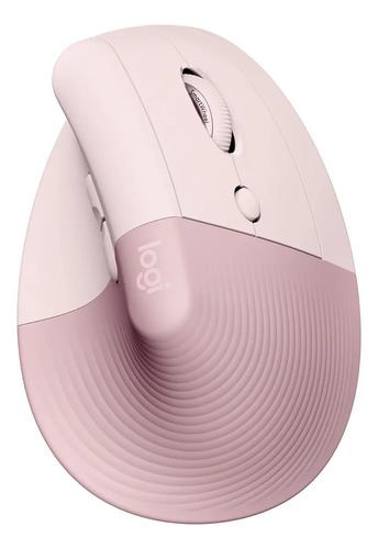 Mouse Sem Fio Logitech Lift Vertical - Rosa
