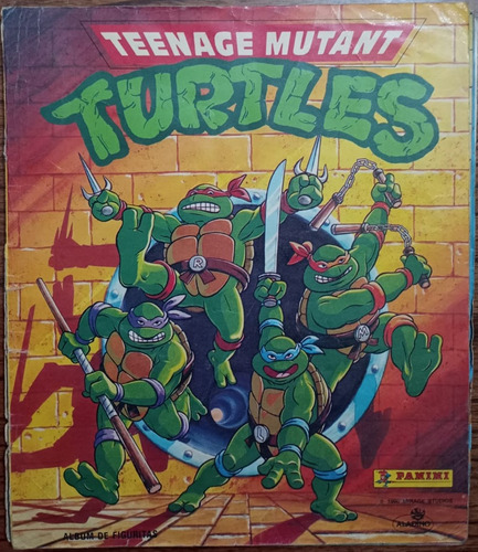 Album Tortugas Ninja 1990 Completo + Poster (oferta)