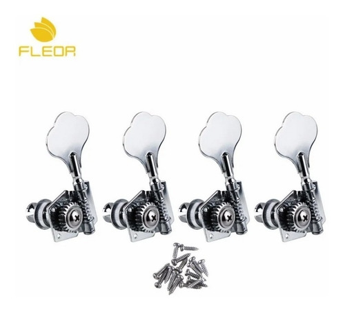 Tarraxas Cromadas 4l Para Baixo Elétrico 4 Unidades + Frete