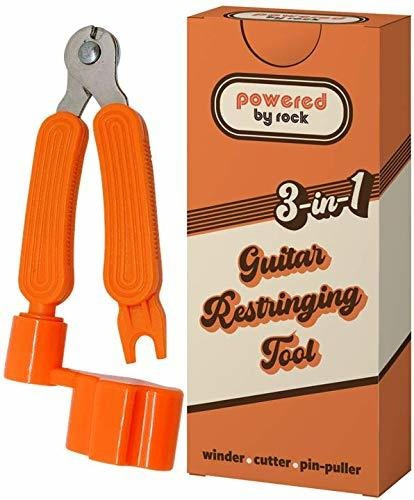 Guitar String Winder Cutter And Bridge Pin Puller 3 In