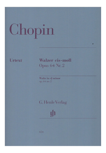 F. Chopin: Waltz In C# Minor Op.64 No.2 For Piano (urtext).