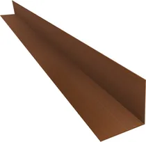 Comprar Perfil Pvc Angulo 90º L Cielo Raso Colores Pared Tech Color Caoba