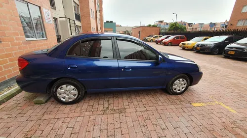 Kia Rio Stylus Azul 2011