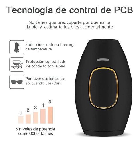Ipl Depiladora De Luz Pulsada, Flashes Depilación Láser