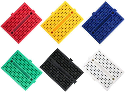 Kit 5x Micro Protoboard Colores