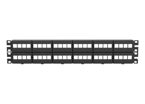 Panel De Parcheo Panduit Modular Plano De 48 Puertos Rj-45