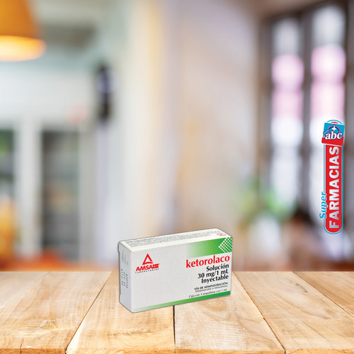 Ketorolaco Amsa Sol. Iny. 30 Mg 3 Amptas P2