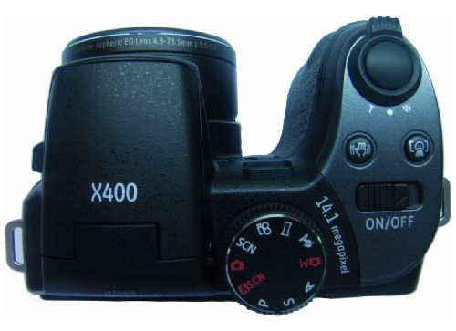 X400 Bk 14 megapixele Camara Negro