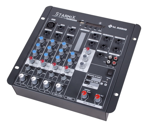 Mesa De Som Ll Starmix Efeito Usfx402r Bt Usb Bluetooth