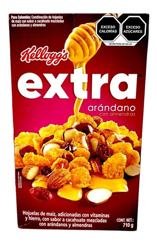 Cereal Kelloggs Extra Arandano Con Almendras 710 Gr