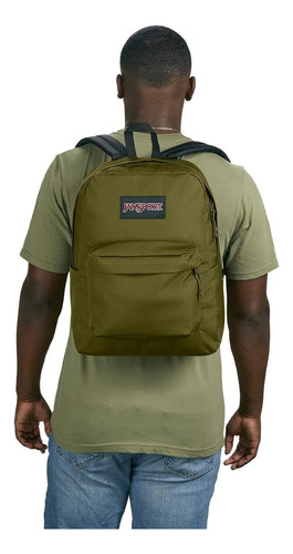 Mochila Jansport Superbreak Plus Army Green
