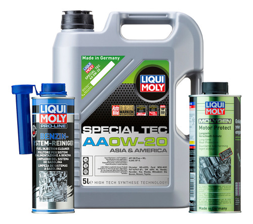 Paquete Special Tec Aa 0w20 Pro-line Liqui Moly