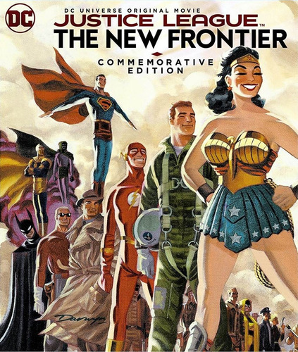 Justice League The New Frontier Blu Ray Nuevo Stock Import