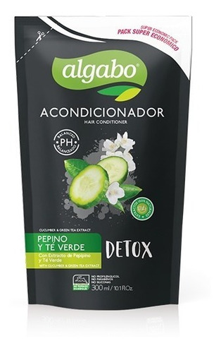 12 Acondicionadores Refrescantes Algabo Pepino X 300 Ml