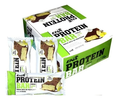 Protein Bar Ena - Caja X 16 Unidades - Barras Proteicas