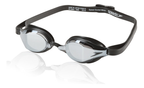 Goggles Negros Socket Mirrored 2.0 Brillantes Speedo