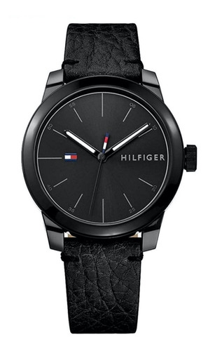 Reloj Tommy Hilfiger - Hombre 1791384 Color de la malla Negro Color del bisel Negro Color del fondo Negro