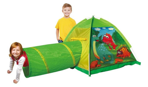 Carpa Dinosaurio Con Tunel