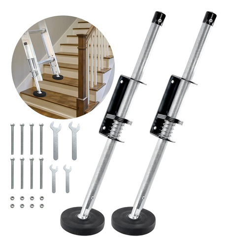 Ganggend Nivelador De Escalera Ajustable, 2 Unidades, Par De