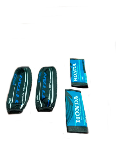 Funda Cubre Amortiguadores Y Cubre Barrales Honda Titan Fas