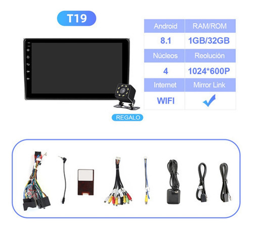 A Estéreo Cámara 1+32gb Para Audi A4 S4 Rs4 2002-2008 Gps