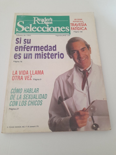 Revista Selecciones Del Readers Digest Febrero 1993 Español