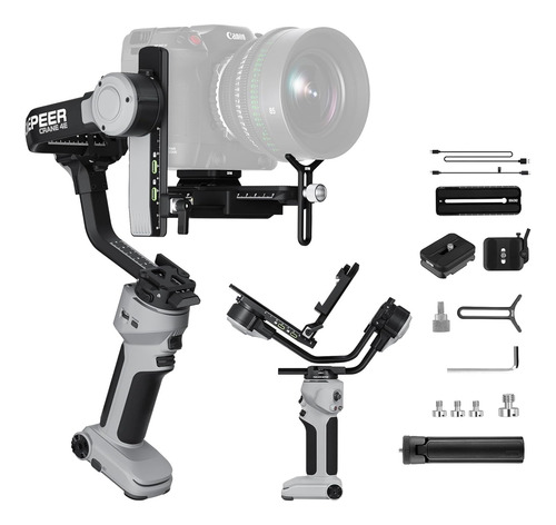 Estabilizador Gimbal De Zhiyun Cinepeer Crane 4e Para Cámara