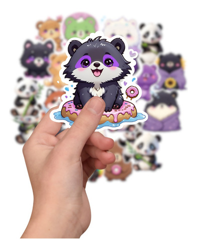 Stickers 150 Pzs Pegatinas Calcomanias Ositos Kawaii