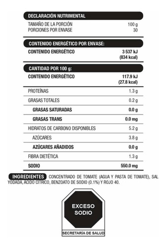 Puré De Tomate Members Mark 3kg Ideal Para Pizza Y Pastas