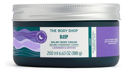 The Body Shop Sleep Balmy Crema Corporal, Lavanda Y Vetiver.