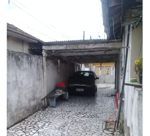 Vendo Casa Em Santos Com Edícula Nos Fundos Em Terreno 10x25
