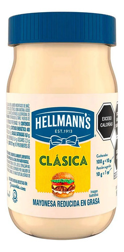 Mayonesa Hellmann's Clásica 190 Gr